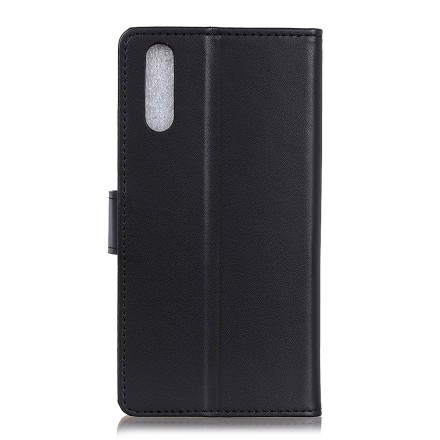 Samsung Galaxy A70 Mock Leather Case Simples