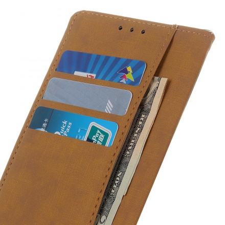 Samsung Galaxy A70 Mock Leather Case Simples