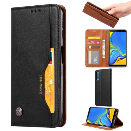 Capa Flip Cover Samsung Galaxy A70 Capa de cartão em pele