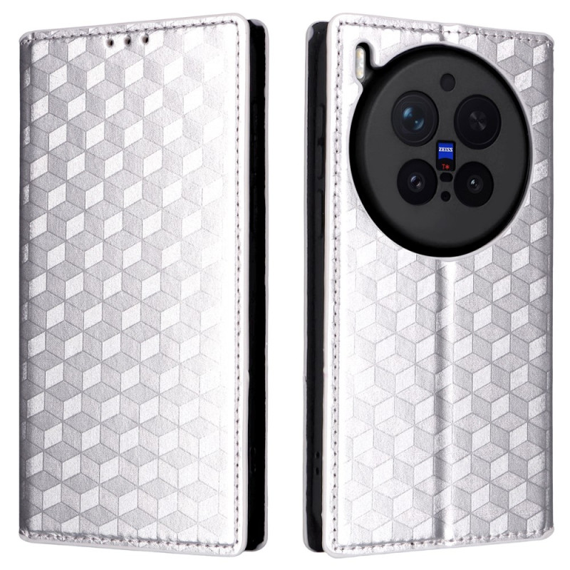 Capa flip Vivo X300 Pro padrão Losange