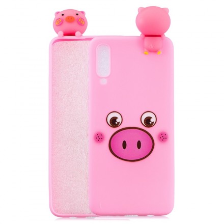 Samsung Galaxy A70 Case Apollo the Pig 3D