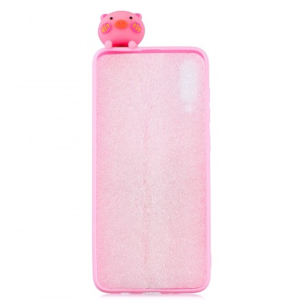 Samsung Galaxy A70 Case Apollo the Pig 3D