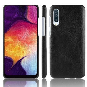 Samsung Galaxy A70 Efeito Lychee da capa de pele Lychee
