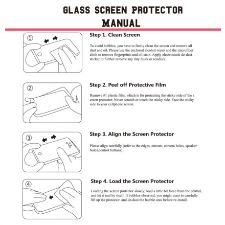 Protecção de vidro temperado para Samsung Galaxy A70 HAT PRINCE