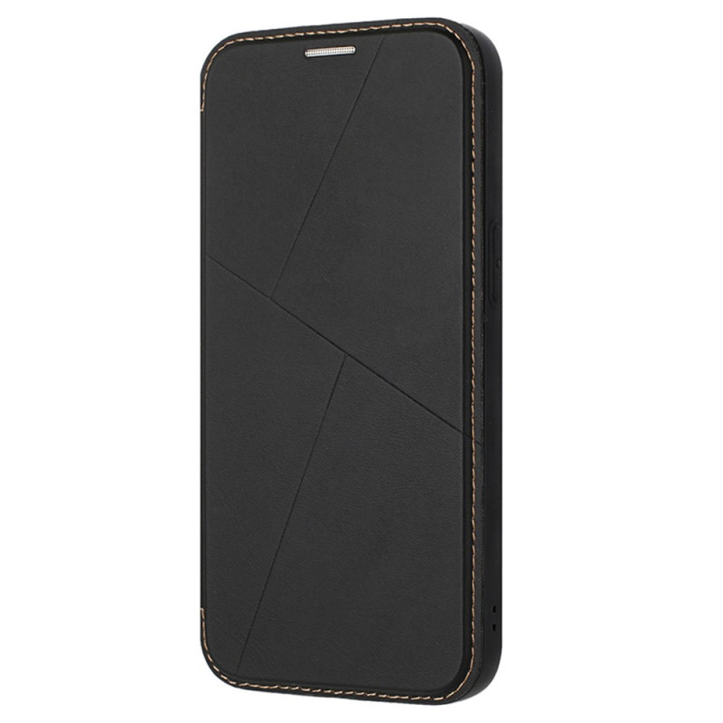 Capa flip para iPhone 13 Pro Max com fecho magnético e suporte para cartões