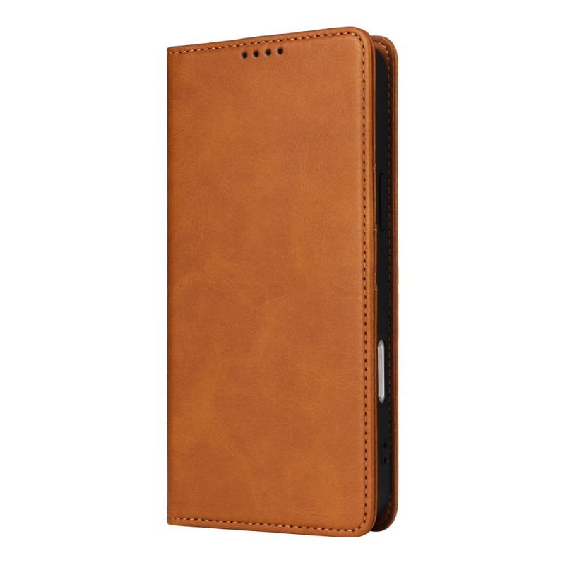 Capa flip para iPhone 13 Pro Max com bloqueio RFID e fecho magnético