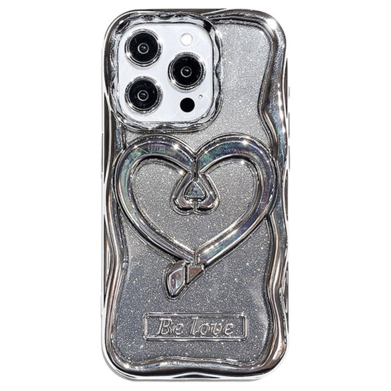 Capa para iPhone 13 Pro Max com design de coração