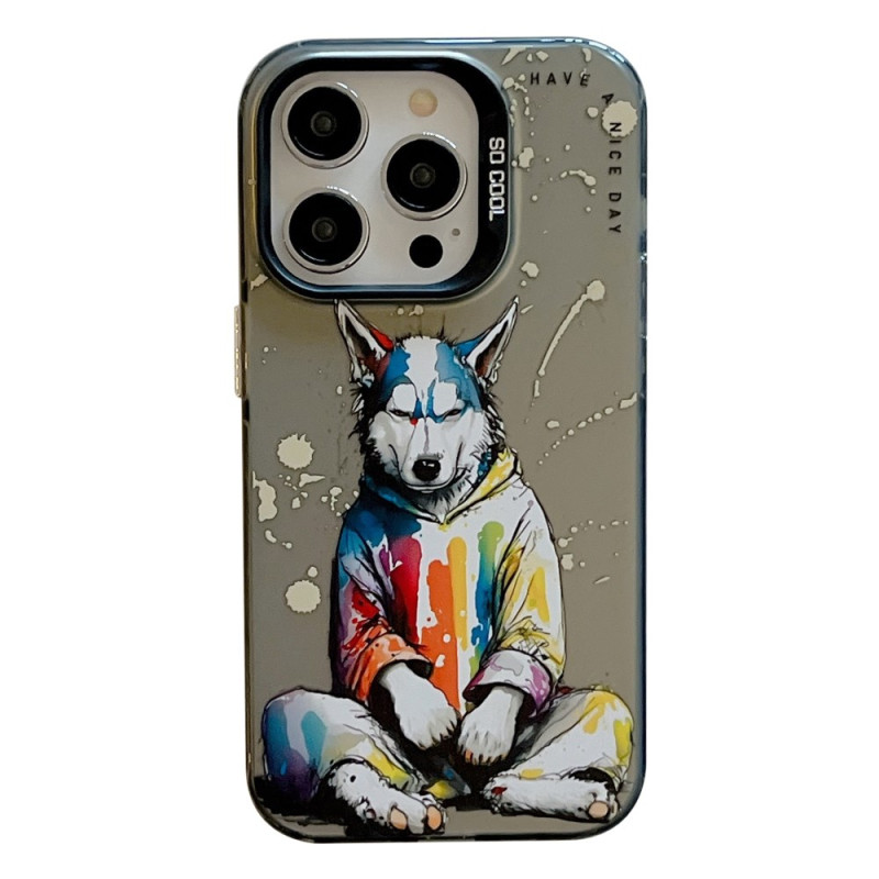 Capa iPhone 13 Pro Max Dog Graffiti