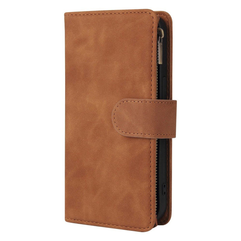 Housse iPhone 13 Pro Max Portefeuille Effet Daim