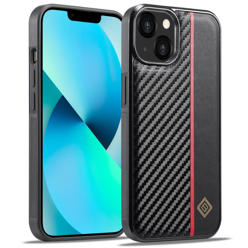 Capa de fibra de carbono para iPhone 13 Mini LC.IMEEKE