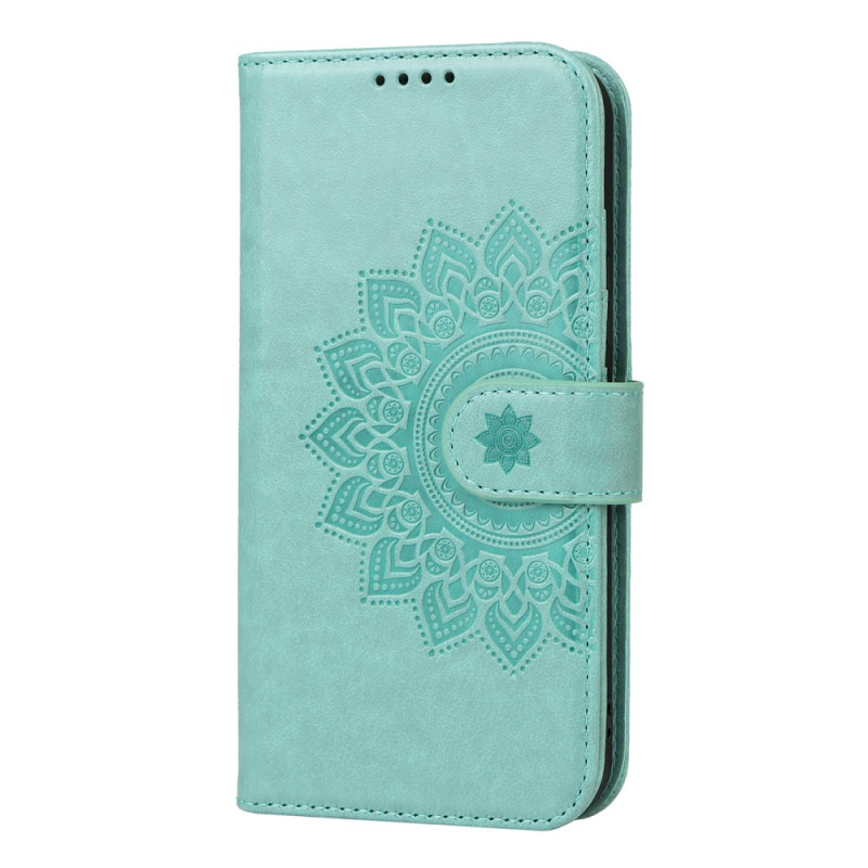 Capa iPhone 13 Mini Mandala Design de flores