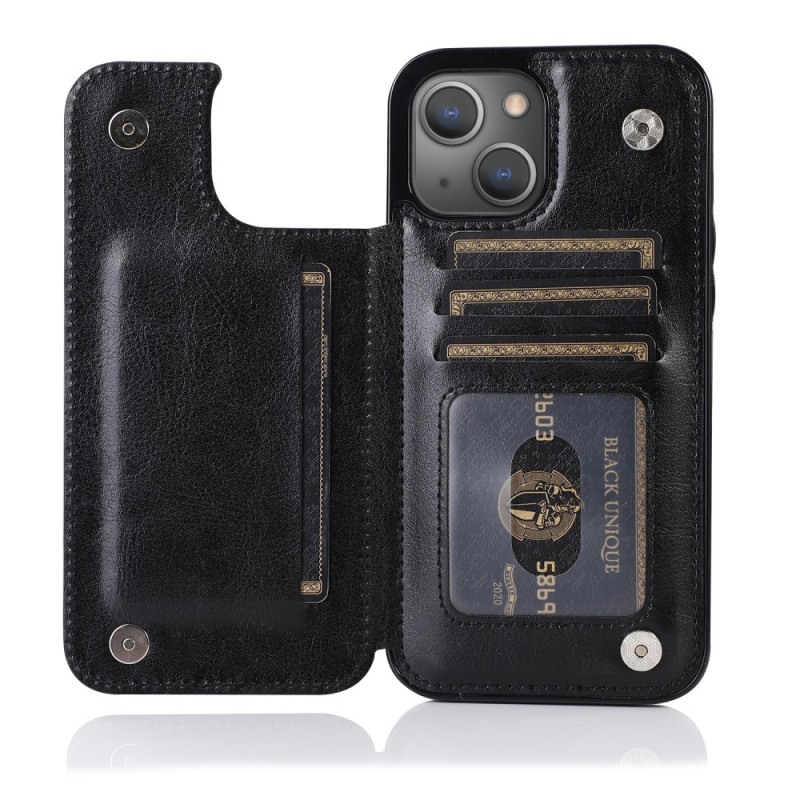 Capa flip para iPhone 13 Mini Suporte para cartão e suporte