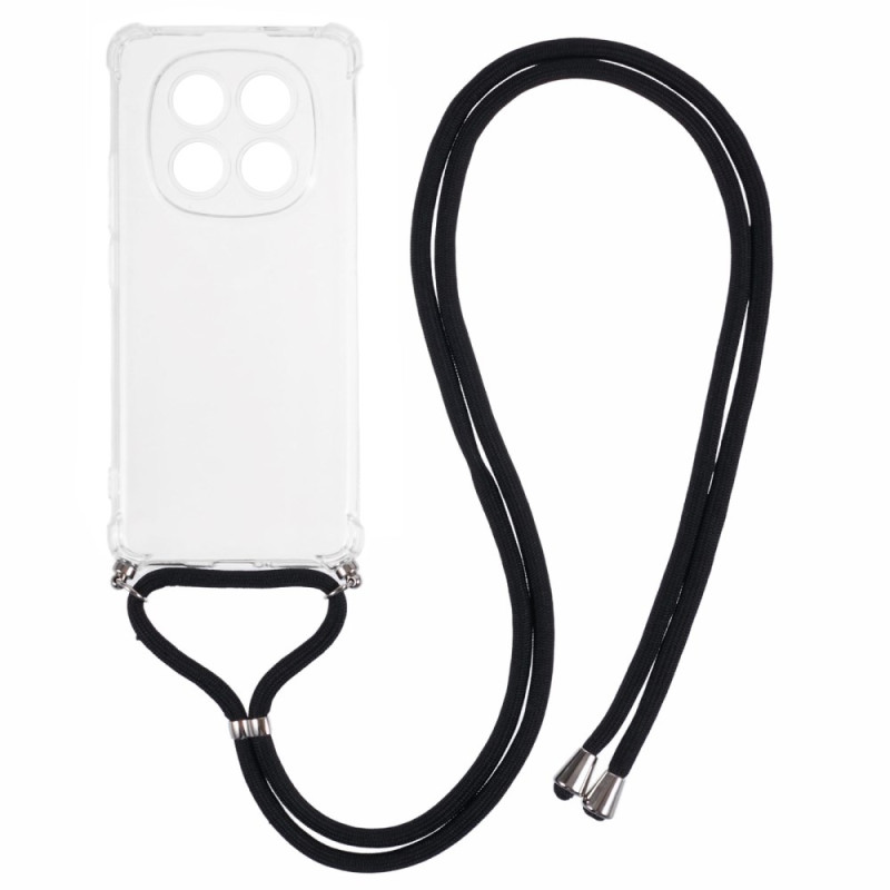 Xiaomi Redmi Note 15 Pro 5G Capa transparente com cordão