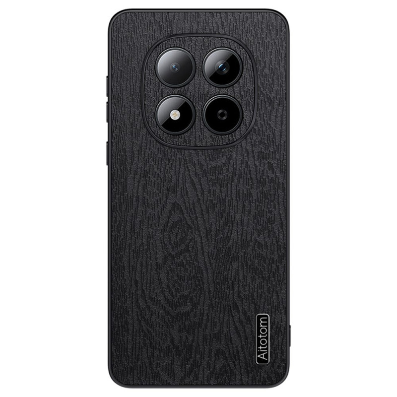Capa Xiaomi Redmi Note 15 Pro 5G com textura de madeira