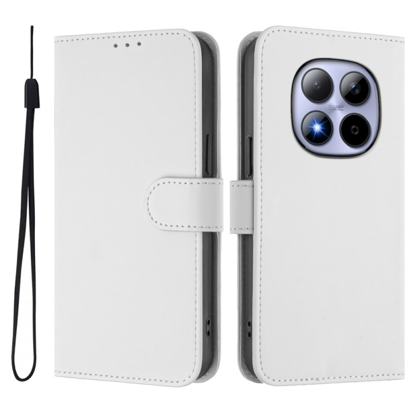 Capa Xiaomi Redmi Note 15 Pro 5G em couro sintético liso