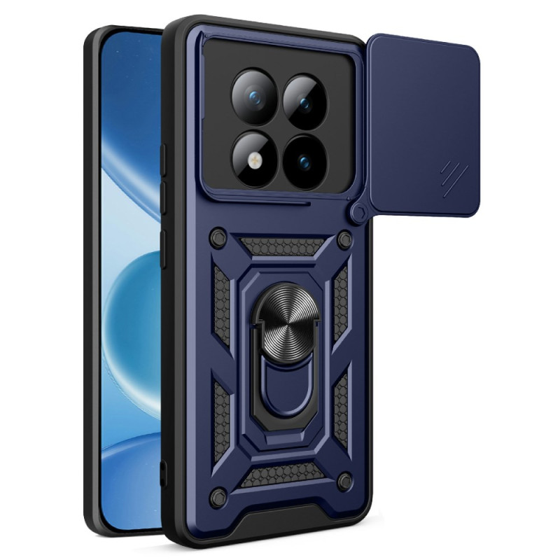 Capa Xiaomi Redmi Note 15 Pro Plus 5G Proteção da câmara deslizante e suporte integrado