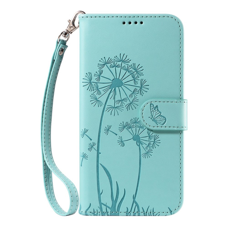 Capa para Xiaomi Redmi Note 15 Pro Plus 5G Dandelion e Cordão