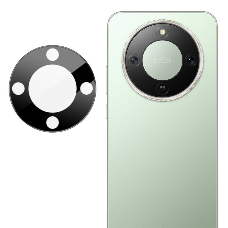 Protecção para lente protetora de vidro temperado para Honor Magic 8 Lite (versão preta)