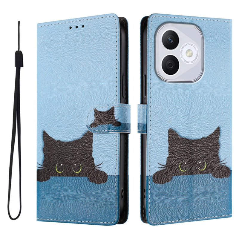 Capa para Honor 400 Lite Black Cat