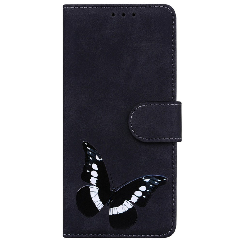 Capa borboleta de camurça Infinix Zero 40 4G