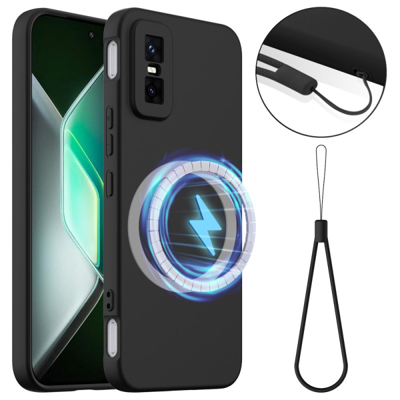 Capa de silicone líquida magnética Infinix GT 30 5G / GT Pro 30 5G