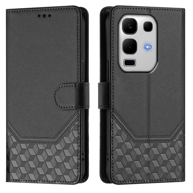 Capa para Infinix Note 50S 5G com bloqueio RFID e design em favo de mel