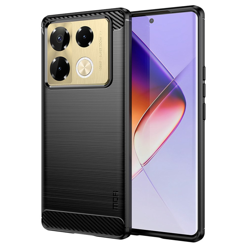 Capa de fibra de carbono escovada Infinix Note 40 Pro 4G