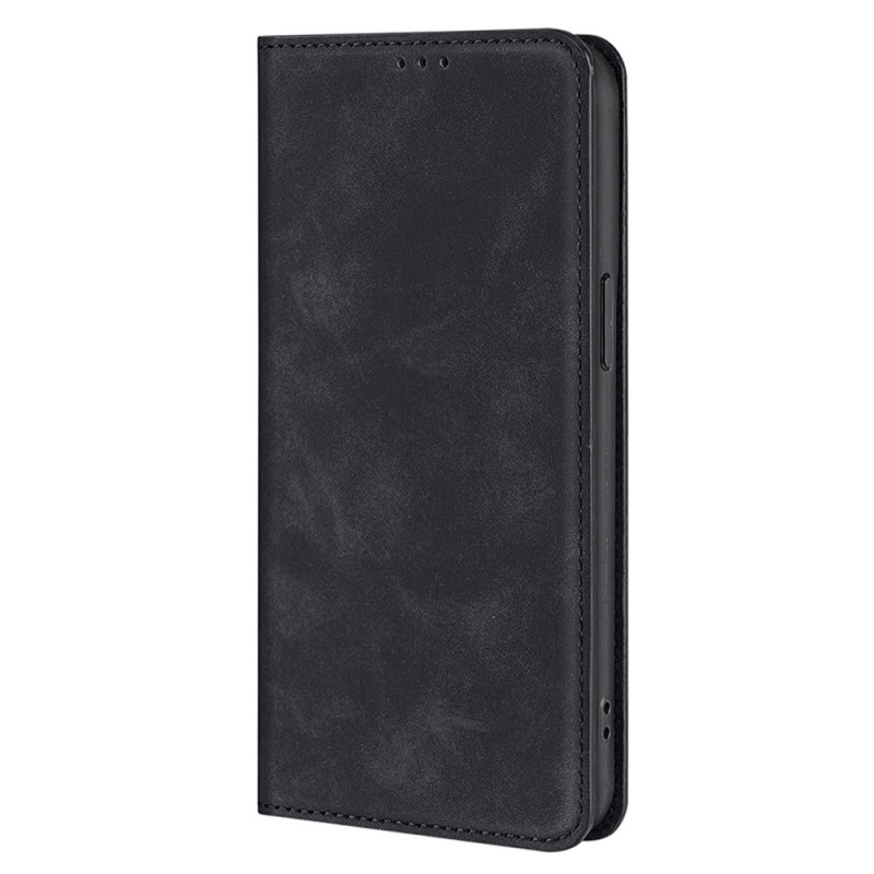 Capa flip Infinix Note 40 Pro 5G Efeito couro