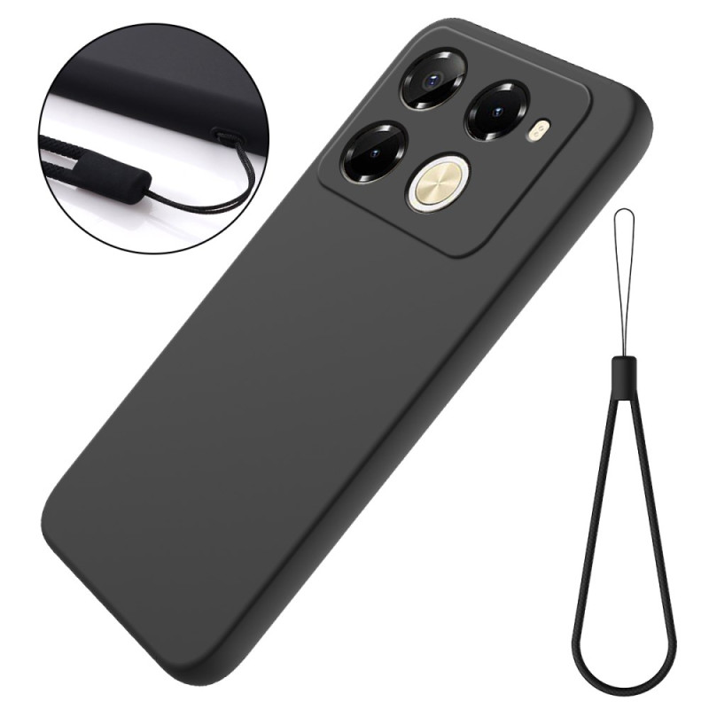 Infinix Note 40 Pro 5G / Infinix Note 40 Pro Plus 5G Capa com cordão de silicone líquido