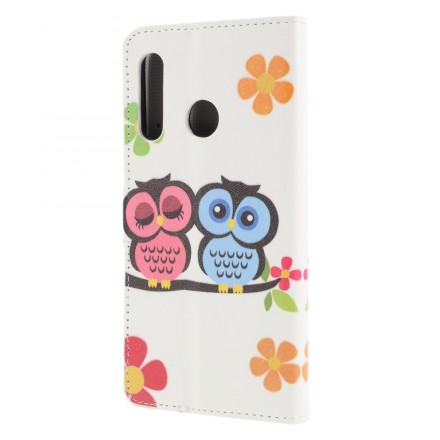 Huawei P30 Lite Case Couple of Owls
