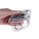 Huawei P30 Lite Capa Transparente Dente de Leão Preto Glitters