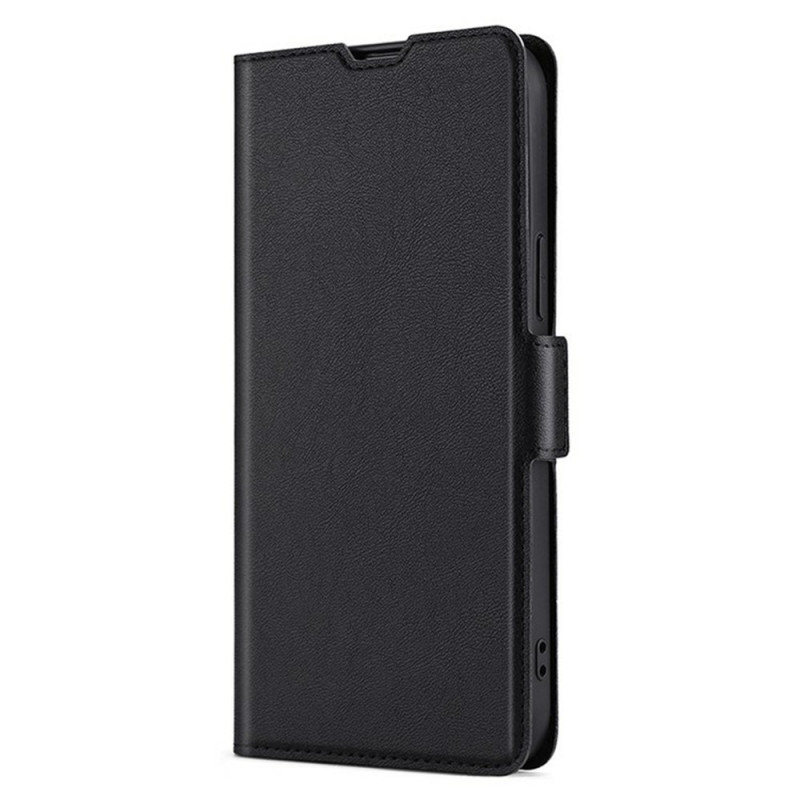 Capa Xiaomi 17 Fecho duplo com efeito de couro