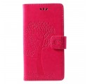 Capa Huawei P30 Lite Tree and Owls with Strap