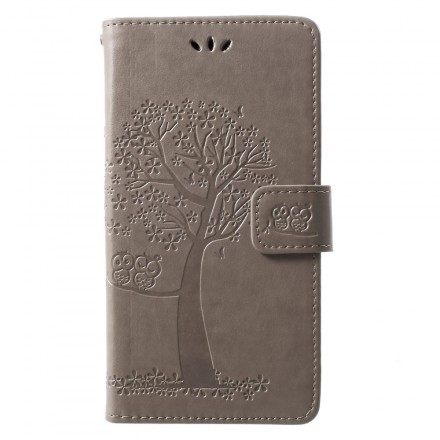 Capa Huawei P30 Lite Tree and Owls with Strap