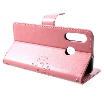Capa Huawei P30 Lite Tree and Owls with Strap