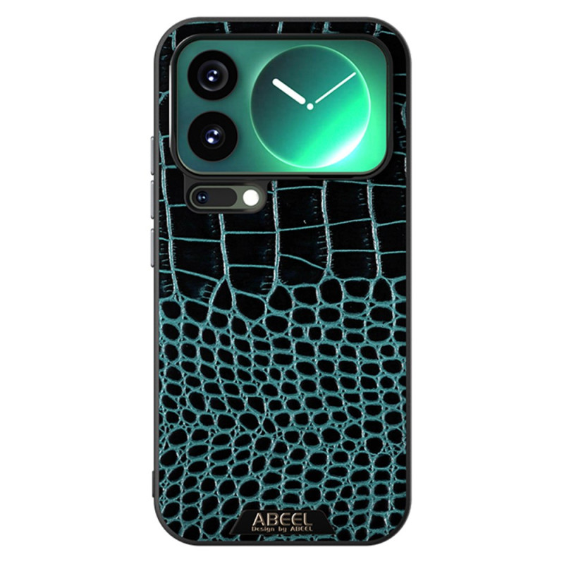 Capa Xiaomi 17 Pro Max com textura de crocodilo ABEEL