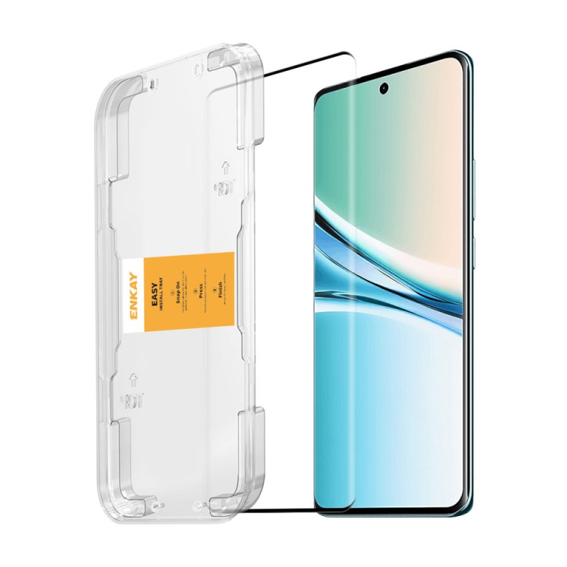Xiaomi Redmi Note 15 5G / 4G Protetor de ecrã de vidro temperado Moldura de instalação