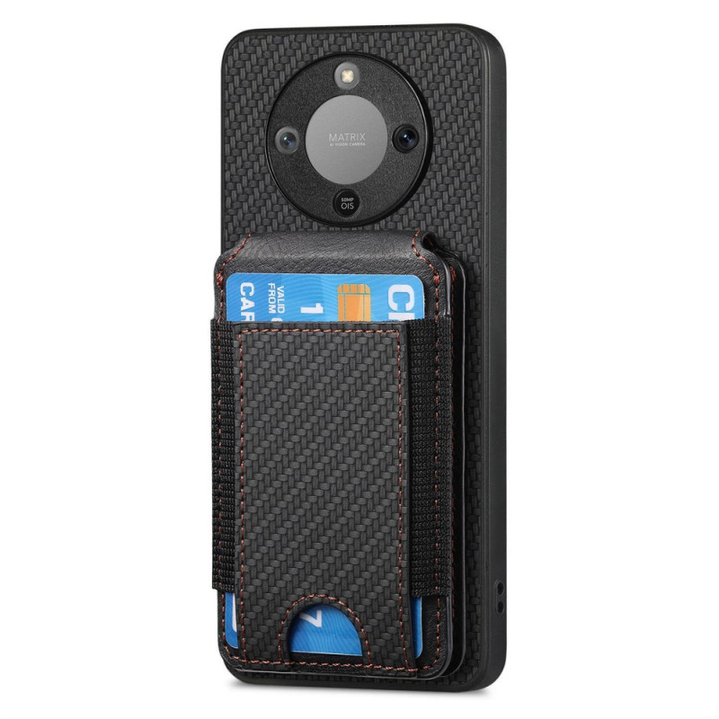 Capa para Honor Magic 8 Lite Suporte rebatível e suporte para cartões