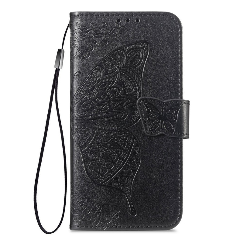 Capa para Honor Magic 8 Lite Graphic Butterfly Strap