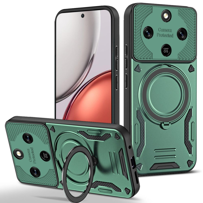 Capa magnética para Honor Magic 8 Lite / X9d com suporte para muletas