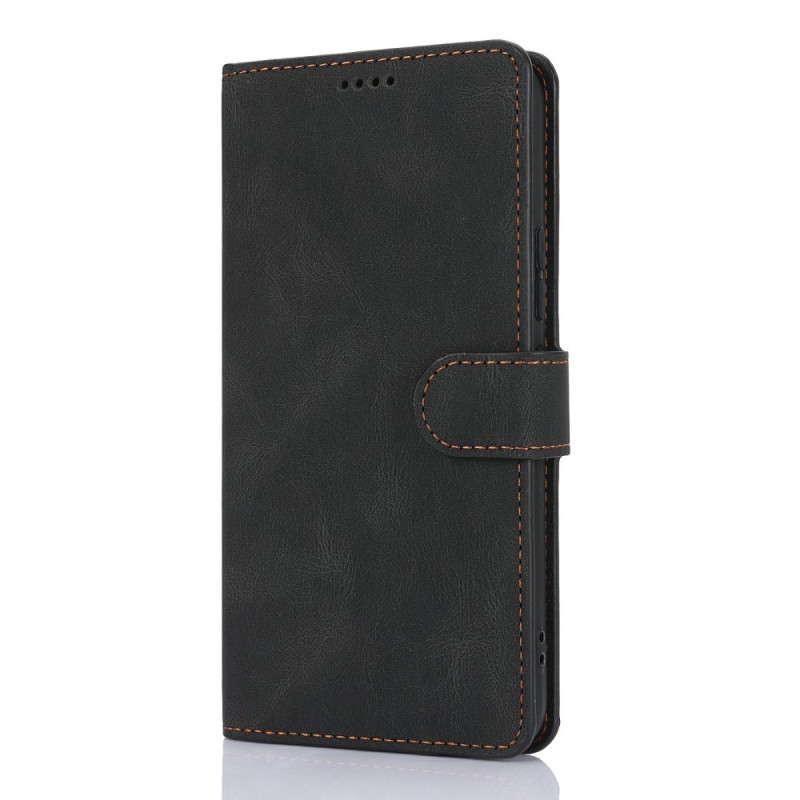 Capa estilo retro em camurça Xiaomi Redmi Note 15 5G / 4G