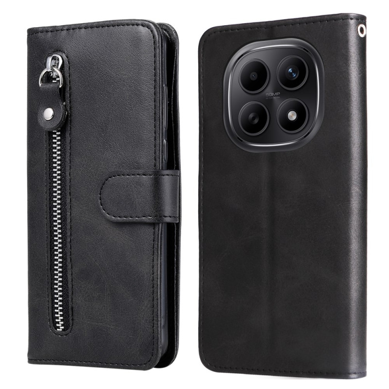 Capa de bolso com fecho para Xiaomi Redmi Note 15 5G