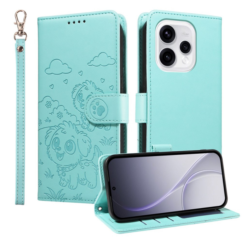 Capa Oppo Reno 15 5G Proteção RFID e design para cães