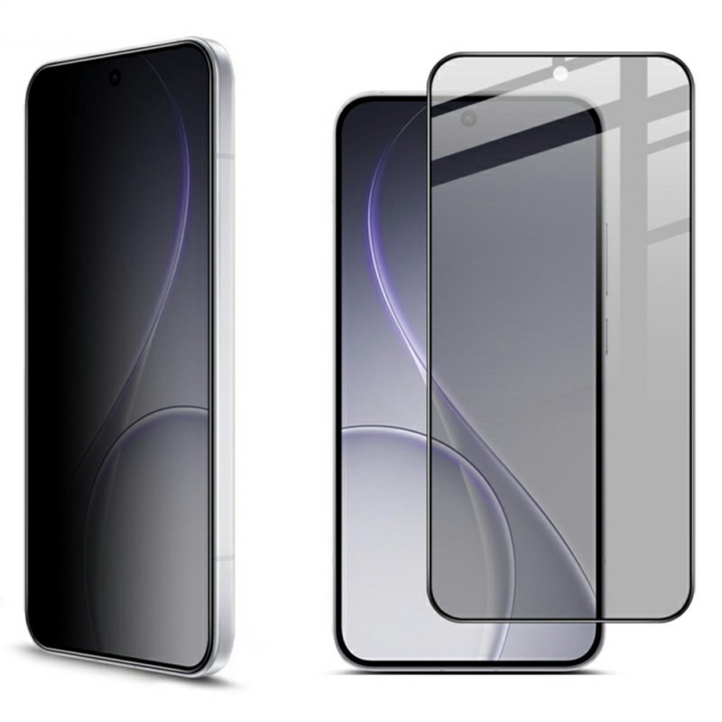 Proteção de vidro temperado anti-spam para ecrã Oppo Reno 15 5G (desbloqueio por impressão digital)