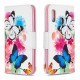 Samsung Galaxy A20e Case Butterflies e Flores pintadas