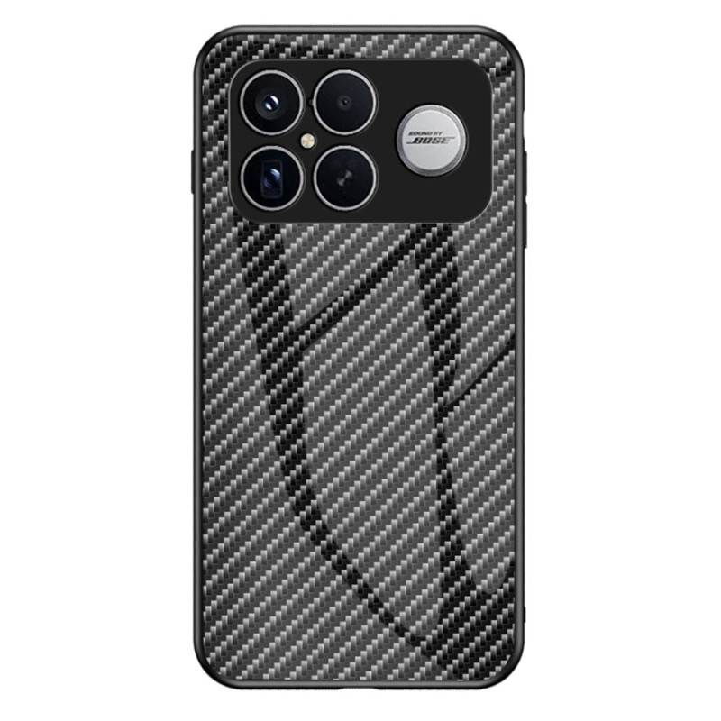 Coque Poco F8 Ultra Verre Trempé Fibre Carbone