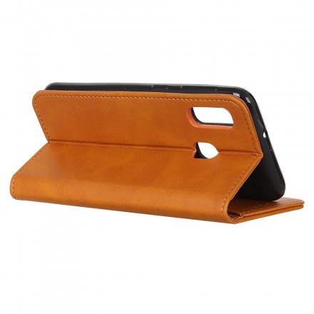 Capa Viragem Samsung Galaxy A20e Couro Fraccionado