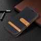 Samsung Galaxy A20e Capa de tecido e efeito pele com cinta