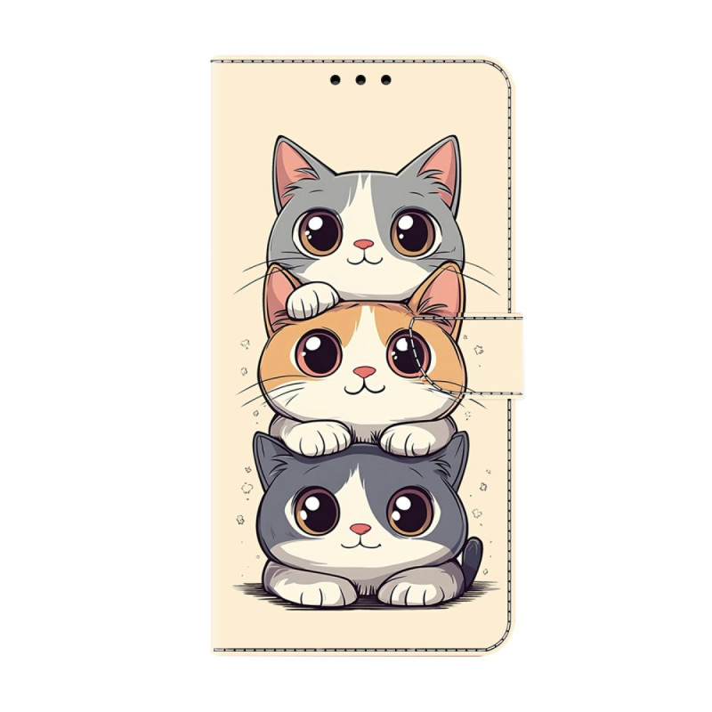 Capa para Samsung Galaxy S26 Plus Gatos empilhados
