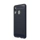 Samsung Galaxy A20e Capa de Fibra de Carbono Escovado MOFI